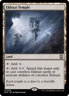 Eldrazi Temple (Ripple Foil) (339) [Modern Horizons 3 Commander] foil - Deck Out Gaming