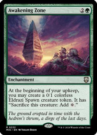 Awakening Zone (Ripple Foil) (222) [Modern Horizons 3 Commander] foil - Deck Out Gaming
