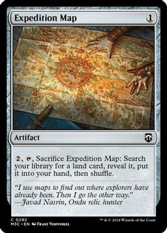 Expedition Map (Ripple Foil) (292) [Modern Horizons 3 Commander] foil - Deck Out Gaming