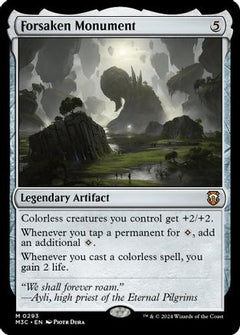 Forsaken Monument (Ripple Foil) (293) [Modern Horizons 3 Commander] foil - Deck Out Gaming