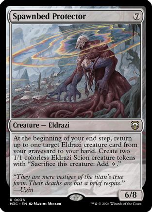 Spawnbed Protector (Ripple Foil) (36) [Modern Horizons 3 Commander] foil - Deck Out Gaming