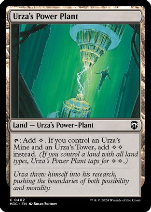 Urza's Power Plant (Ripple Foil) (402) [Modern Horizons 3 Commander] foil - Deck Out Gaming