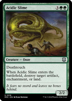 Acidic Slime (Ripple Foil) (218) [Modern Horizons 3 Commander] foil - Deck Out Gaming