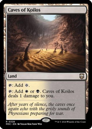 Caves of Koilos (Ripple Foil) (328) [Modern Horizons 3 Commander] foil - Deck Out Gaming