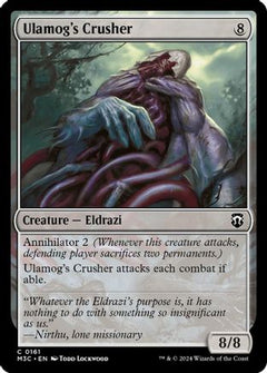 Ulamog's Crusher (Ripple Foil) (161) [Modern Horizons 3 Commander] foil - Deck Out Gaming
