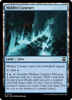 Hidden Cataract (Ripple Foil) (348) [Modern Horizons 3 Commander] foil - Deck Out Gaming