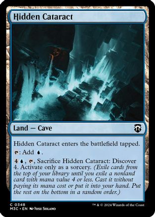 Hidden Cataract (Ripple Foil) (348) [Modern Horizons 3 Commander] foil - Deck Out Gaming