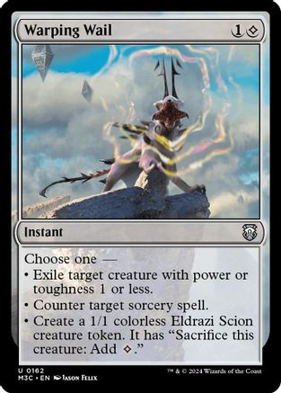 Warping Wail (Ripple Foil) (162) [Modern Horizons 3 Commander] foil - Deck Out Gaming