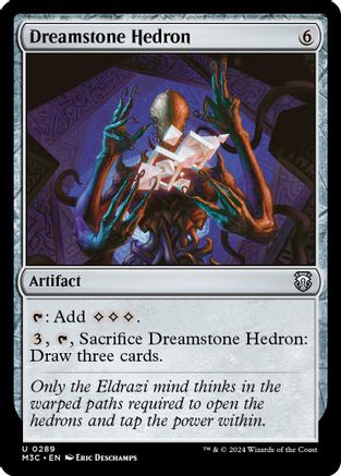 Dreamstone Hedron (Ripple Foil) (289) [Modern Horizons 3 Commander] foil - Deck Out Gaming