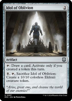Idol of Oblivion (Ripple Foil) (297) [Modern Horizons 3 Commander] foil - Deck Out Gaming