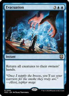 Evacuation (Ripple Foil) (184) [Modern Horizons 3 Commander] foil - Deck Out Gaming