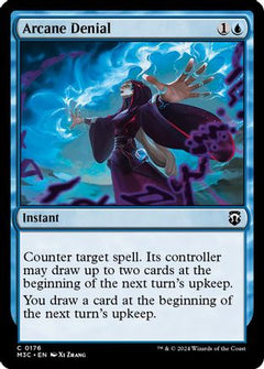 Arcane Denial (Ripple Foil) (176) [Modern Horizons 3 Commander] foil - Deck Out Gaming