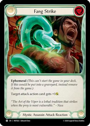Fang Strike // Zen (MST023//MST047) [Part the Mistveil] - Deck Out Gaming