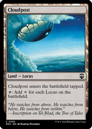 Cloudpost (Ripple Foil) (330) [Modern Horizons 3 Commander] foil - Deck Out Gaming