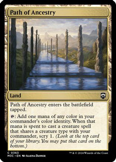 Path of Ancestry (Ripple Foil) (363) [Modern Horizons 3 Commander] foil - Deck Out Gaming