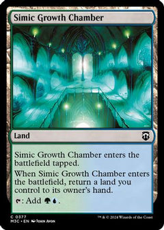 Simic Growth Chamber (Ripple Foil) (377) [Modern Horizons 3 Commander] foil - Deck Out Gaming
