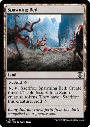Spawning Bed (Ripple Foil) (380) [Modern Horizons 3 Commander] foil - Deck Out Gaming
