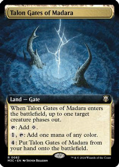 Talon Gates of Madara (Extended Art) (Ripple Foil) (82) [Modern Horizons 3 Commander] foil - Deck Out Gaming