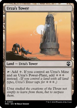 Urza's Tower (Ripple Foil) (403) [Modern Horizons 3 Commander] foil - Deck Out Gaming