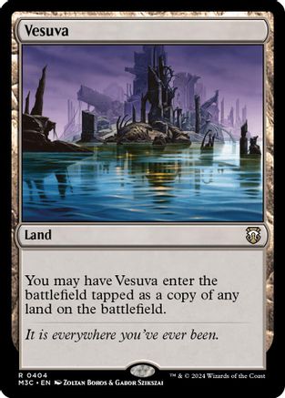 Vesuva (Ripple Foil) (404) [Modern Horizons 3 Commander] foil - Deck Out Gaming