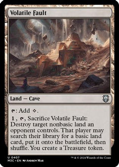 Volatile Fault (Ripple Foil) (407) [Modern Horizons 3 Commander] foil - Deck Out Gaming