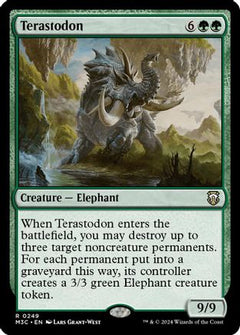 Terastodon (Ripple Foil) (249) [Modern Horizons 3 Commander] foil - Deck Out Gaming