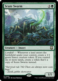 Scute Swarm (Ripple Foil) (245) [Modern Horizons 3 Commander] foil - Deck Out Gaming
