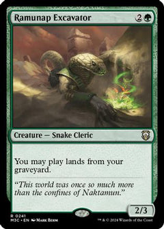 Ramunap Excavator (Ripple Foil) (241) [Modern Horizons 3 Commander] foil - Deck Out Gaming