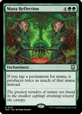 Mana Reflection (Ripple Foil) (237) [Modern Horizons 3 Commander] foil - Deck Out Gaming