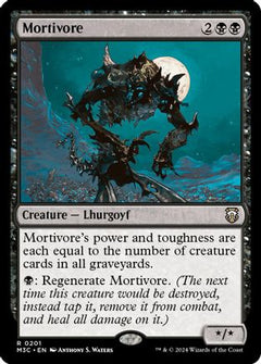 Mortivore (Ripple Foil) (201) [Modern Horizons 3 Commander] foil - Deck Out Gaming