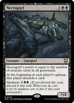 Necrogoyf (Ripple Foil) (202) [Modern Horizons 3 Commander] foil - Deck Out Gaming