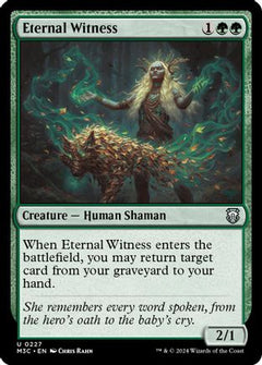 Eternal Witness (Ripple Foil) (227) [Modern Horizons 3 Commander] foil - Deck Out Gaming