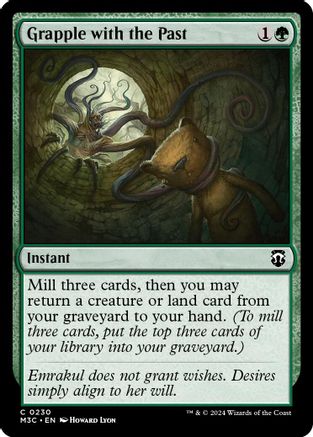 Grapple with the Past (Ripple Foil) (230) [Modern Horizons 3 Commander] foil - Deck Out Gaming