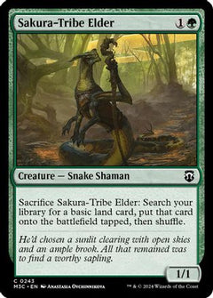 Sakura-Tribe Elder (Ripple Foil) (243) [Modern Horizons 3 Commander] foil - Deck Out Gaming