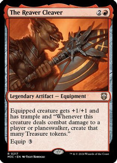 The Reaver Cleaver (Ripple Foil) (217) [Modern Horizons 3 Commander] foil - Deck Out Gaming