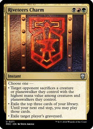 Riveteers Charm (Ripple Foil) (271) [Modern Horizons 3 Commander] foil - Deck Out Gaming