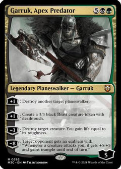 Garruk, Apex Predator (Ripple Foil) (262) [Modern Horizons 3 Commander] foil - Deck Out Gaming