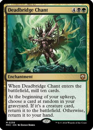 Deadbridge Chant (Ripple Foil) (258) [Modern Horizons 3 Commander] foil - Deck Out Gaming