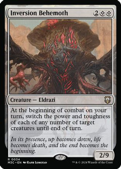 Inversion Behemoth  (Ripple Foil) (34) [Modern Horizons 3 Commander] foil - Deck Out Gaming