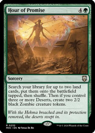 Hour of Promise (Ripple Foil) (232) [Modern Horizons 3 Commander] foil - Deck Out Gaming