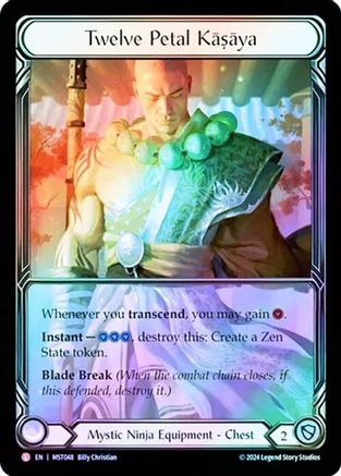 Twelve Petal Kasaya (Extended Art) (MST048) [Part the Mistveil] Cold Foil - Deck Out Gaming