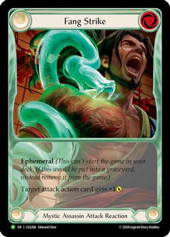 Fang Strike - LGS266 (LGS266) [Flesh and Blood: Promo Cards] Rainbow Foil - Deck Out Gaming