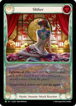 Slither - LGS267 (LGS267) [Flesh and Blood: Promo Cards] Rainbow Foil - Deck Out Gaming