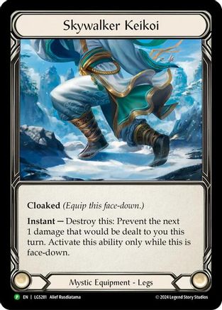 Skywalker Keikoi - LGS281 (LGS281) [Flesh and Blood: Promo Cards] Rainbow Foil - Deck Out Gaming
