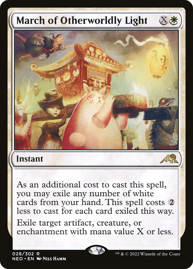 March of Otherworldly Light (28) [Kamigawa: Neon Dynasty] - Deck Out Gaming