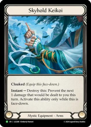 Skyhold Keikoi - LGS280 (LGS280) [Flesh and Blood: Promo Cards] Rainbow Foil - Deck Out Gaming