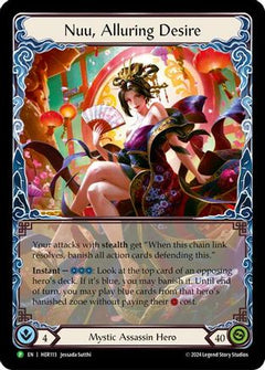 Nuu, Alluring Desire - HER113 (HER113) [Flesh and Blood: Promo Cards] Rainbow Foil - Deck Out Gaming