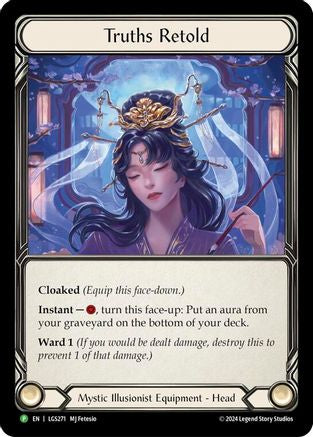 Truths Retold - LGS271 (LGS271) [Flesh and Blood: Promo Cards] Rainbow Foil - Deck Out Gaming