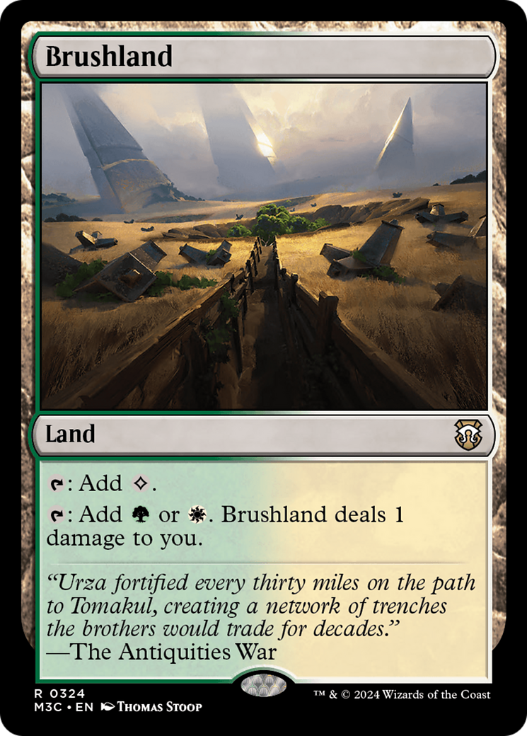 Brushland (324) [Modern Horizons 3 Commander] - Deck Out Gaming