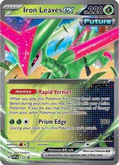 Iron Leaves ex - 128 (128) [SV: Scarlet & Violet Promo Cards] Holofoil - Deck Out Gaming